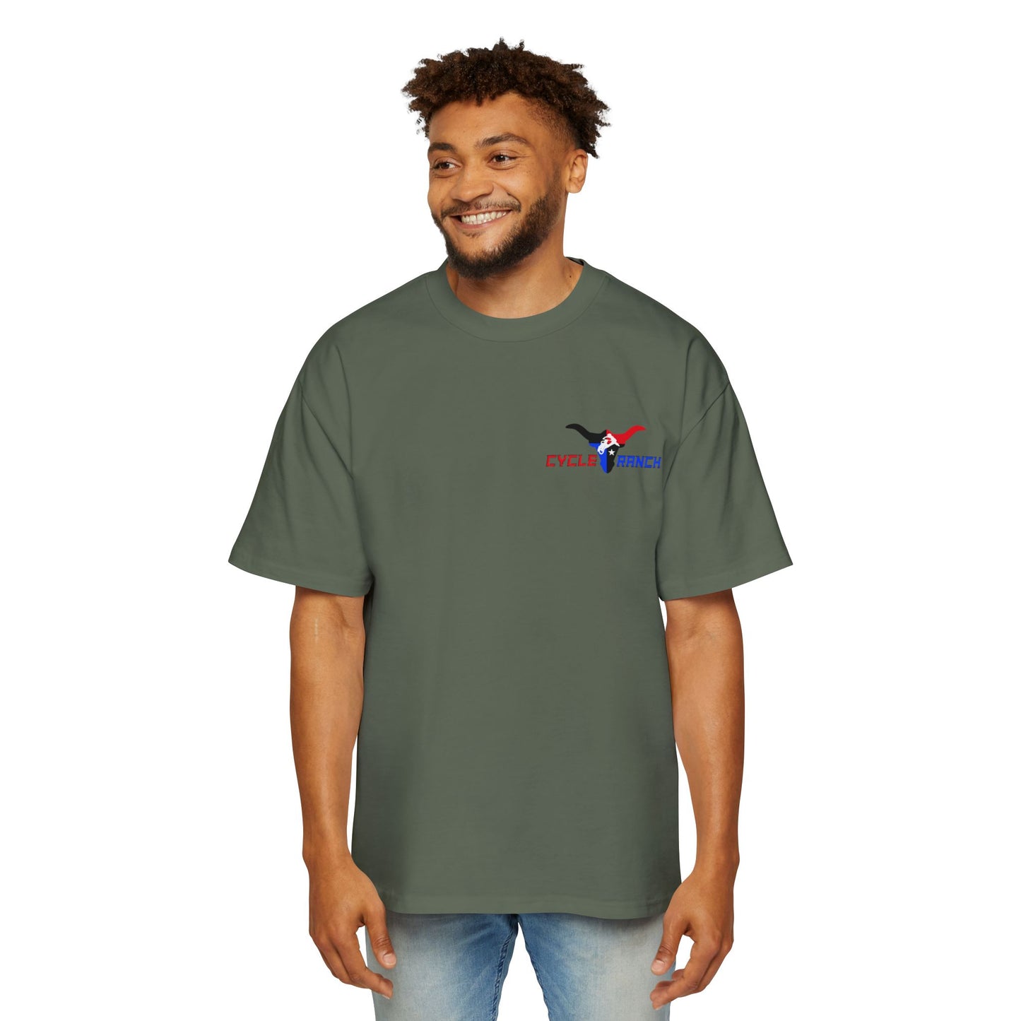 Cycle Ranch Heavy Oversized Tee