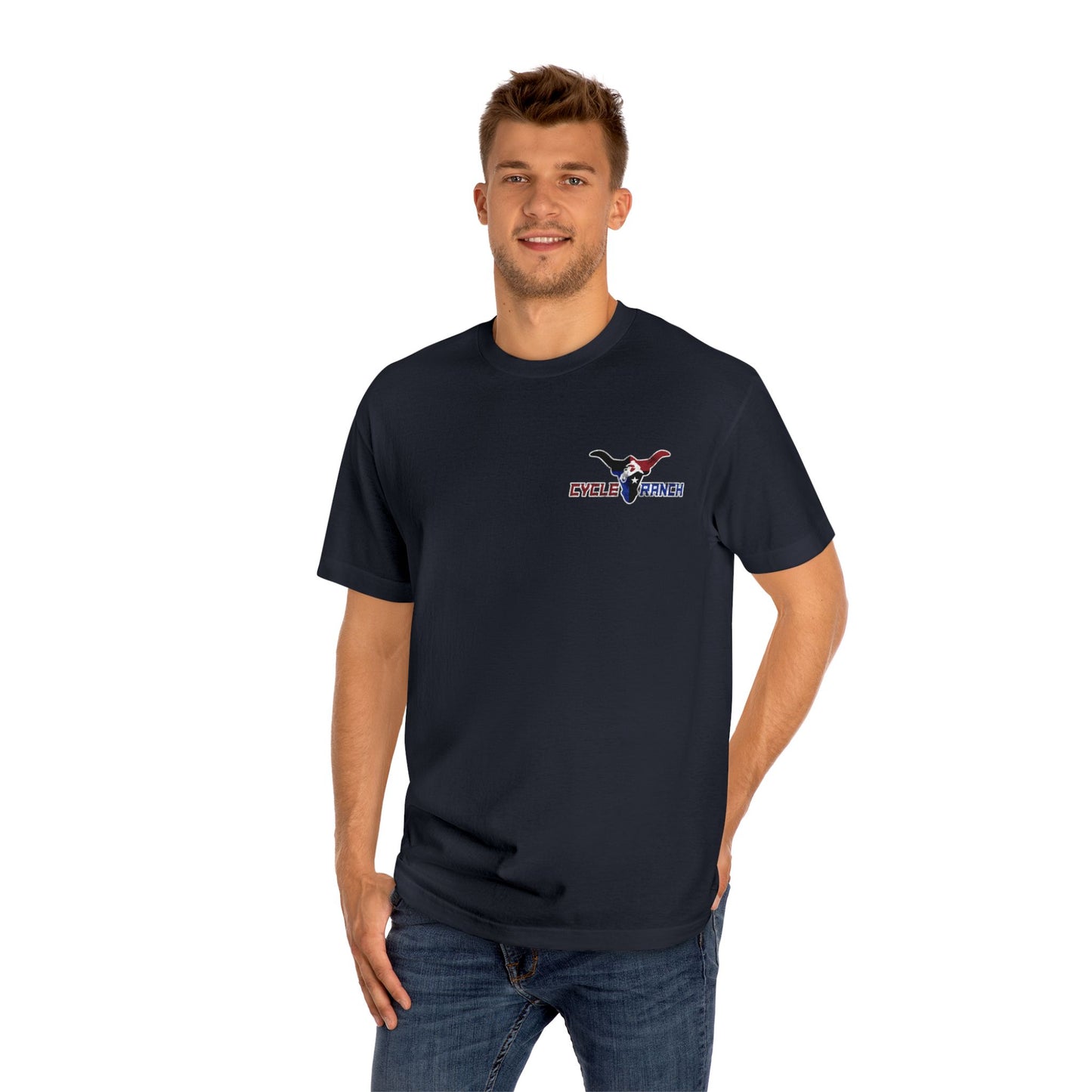 PATRIOTIC DIRT BIKE TEE SHIRT | LAND OF THE FREE, HOME OF THE FAST | TEE
