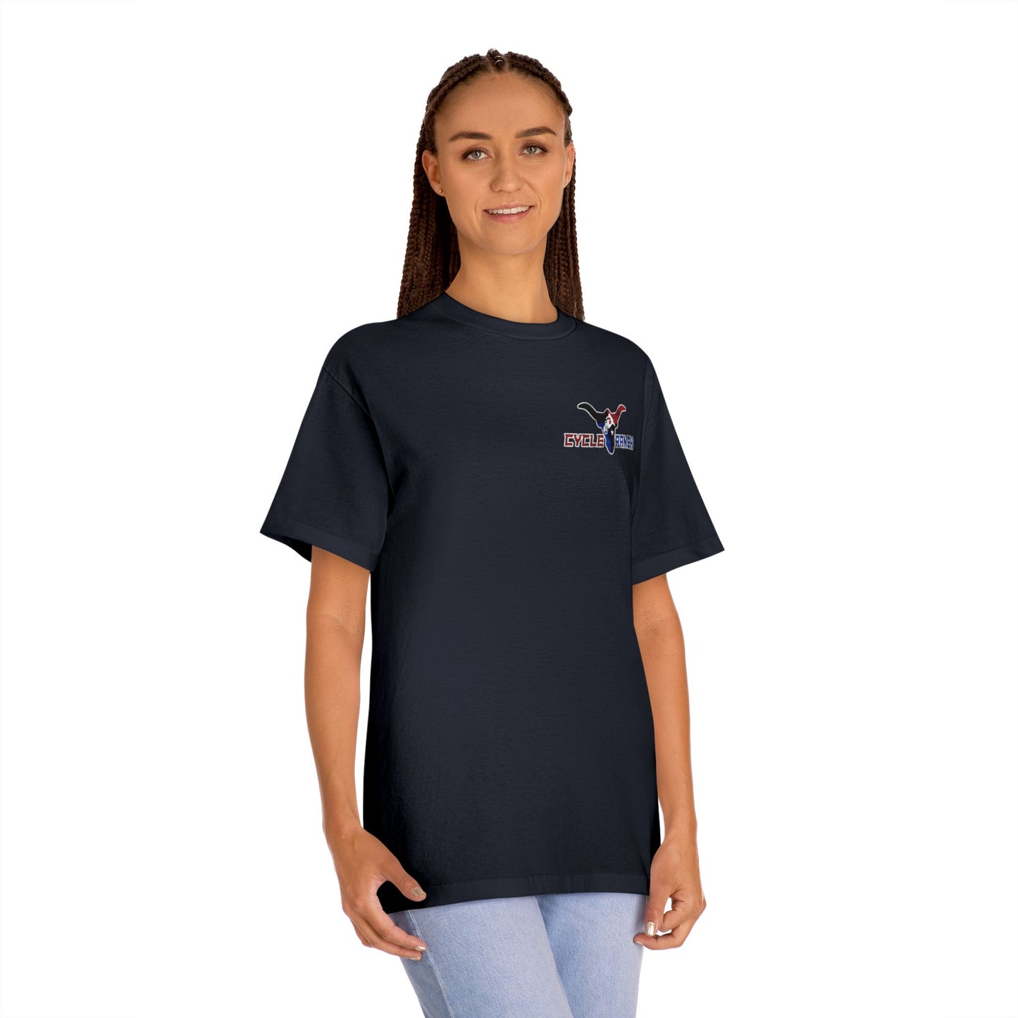 PATRIOTIC DIRT BIKE TEE SHIRT | LAND OF THE FREE, HOME OF THE FAST | TEE