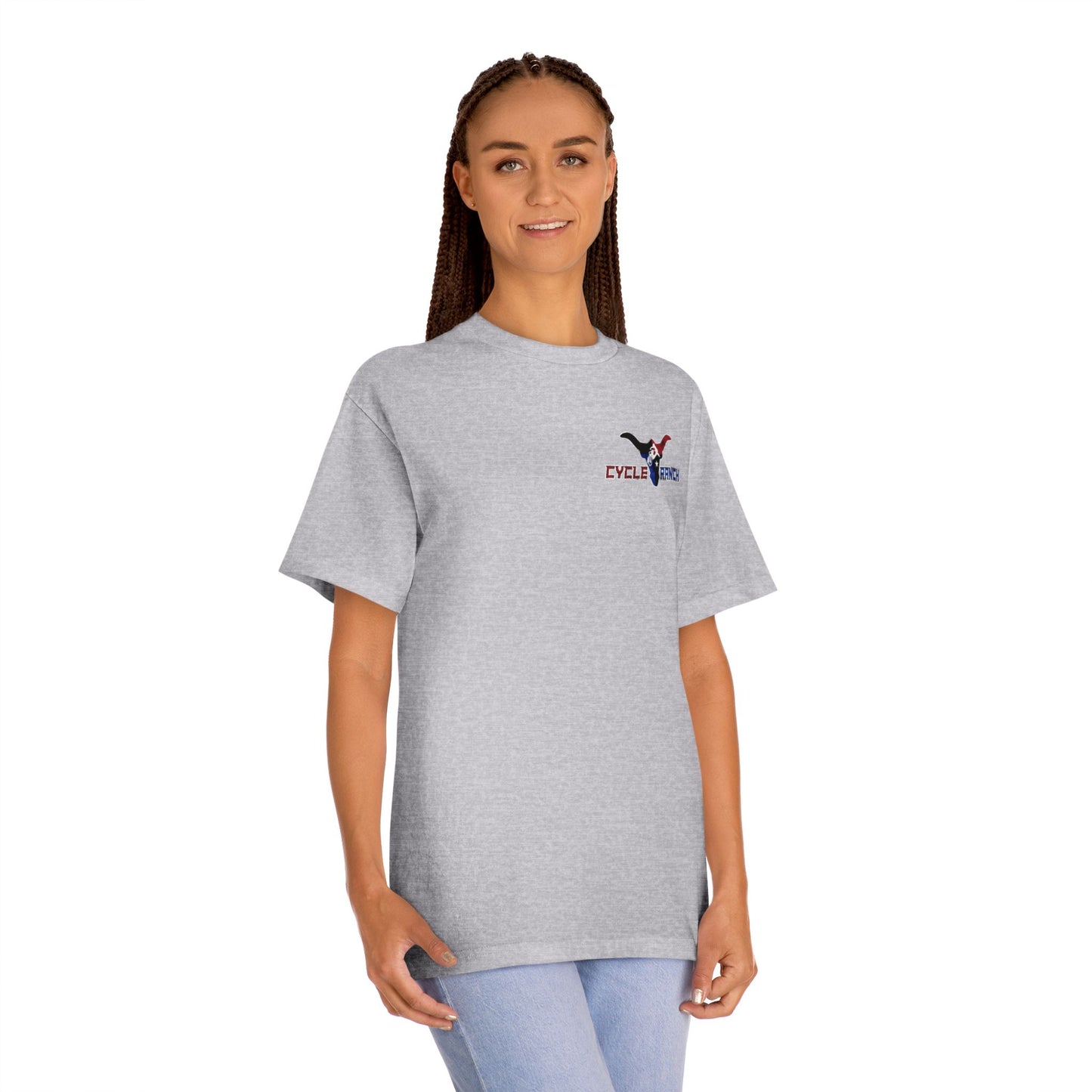 PATRIOTIC DIRT BIKE TEE SHIRT | LAND OF THE FREE, HOME OF THE FAST | TEE