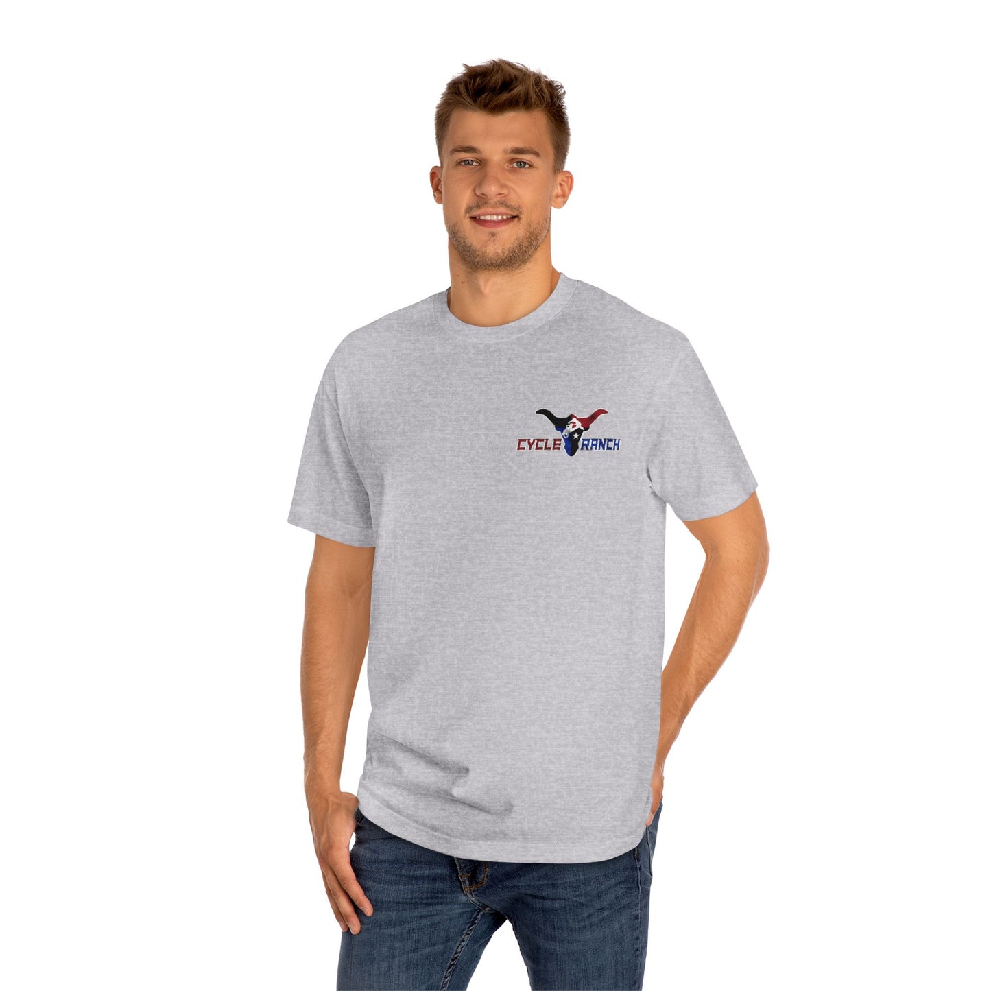 PATRIOTIC DIRT BIKE TEE SHIRT | LAND OF THE FREE, HOME OF THE FAST | TEE