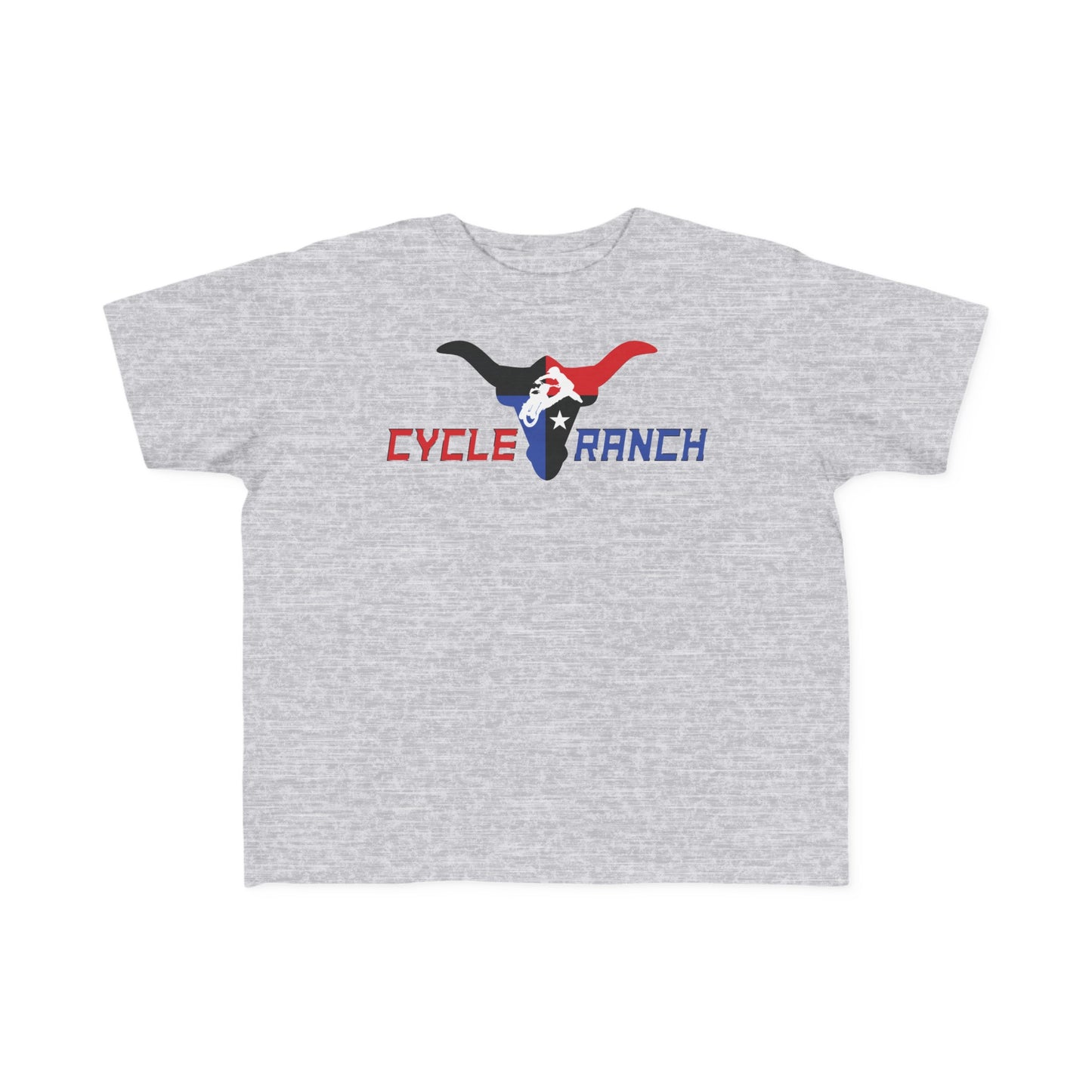 TODDLERS MOTO TEE WITH LARGE CYCLE RANCH LOGO
