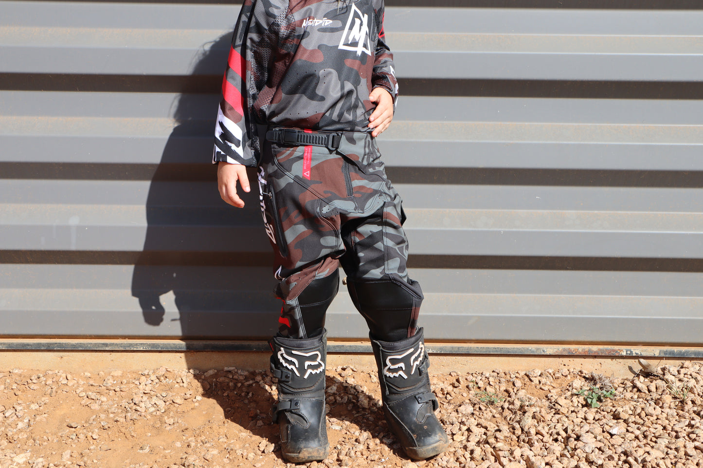 FLEET CAMO MOTOCROSS PANTS - MENDID