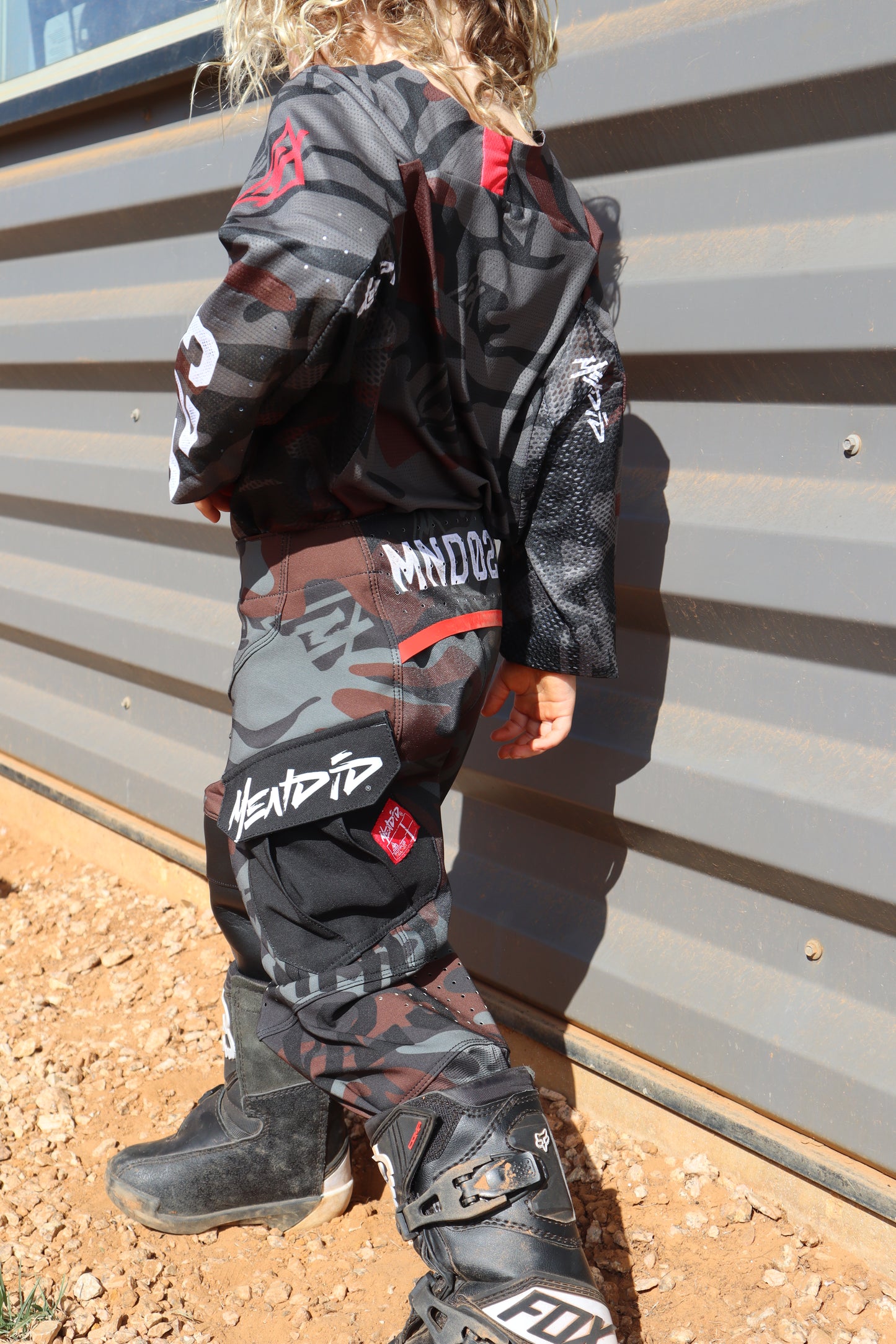 FLEET CAMO MOTOCROSS PANTS - MENDID