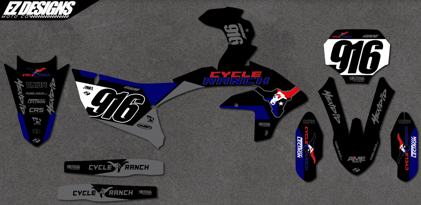 CYCLE RANCH MOTOCROSS GRAPHICS