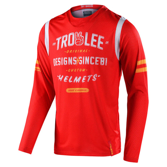 GP AIR JERSEY; ROLL OUT RED | TROY LEE DESIGNS