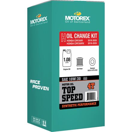OIL CHANGE KIT | YAM | KAW | HON | MOTOREX TOP SPEED