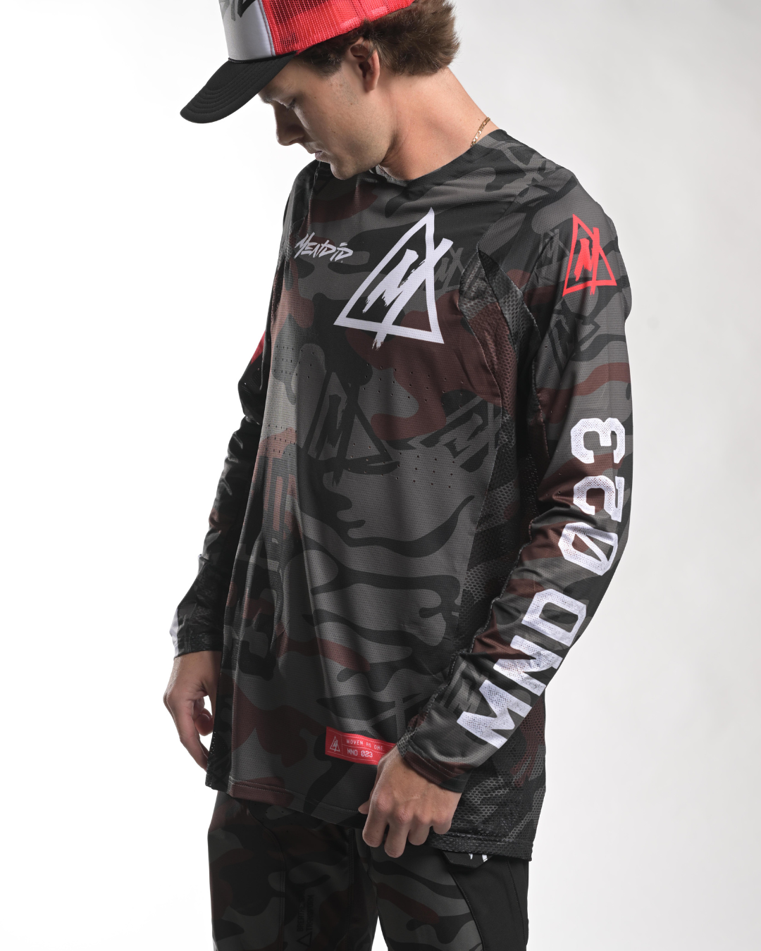 FLEET CAMO MOTOCROSS JERSEY - MENDID