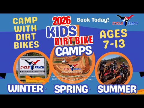 KIDS MOTOCROSS & DIRT BIKE 5 DAY CAMPS