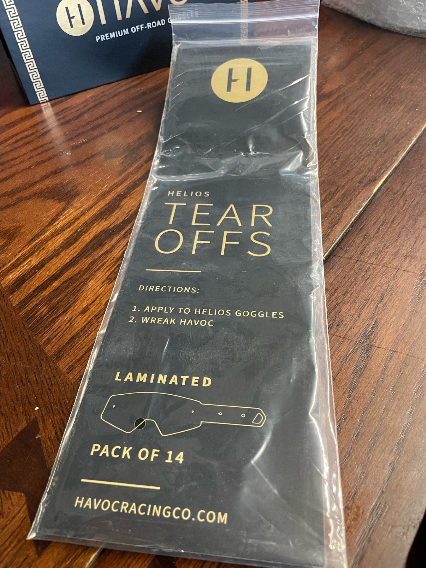 TEAR OFFS | HAVOC | HELIOS