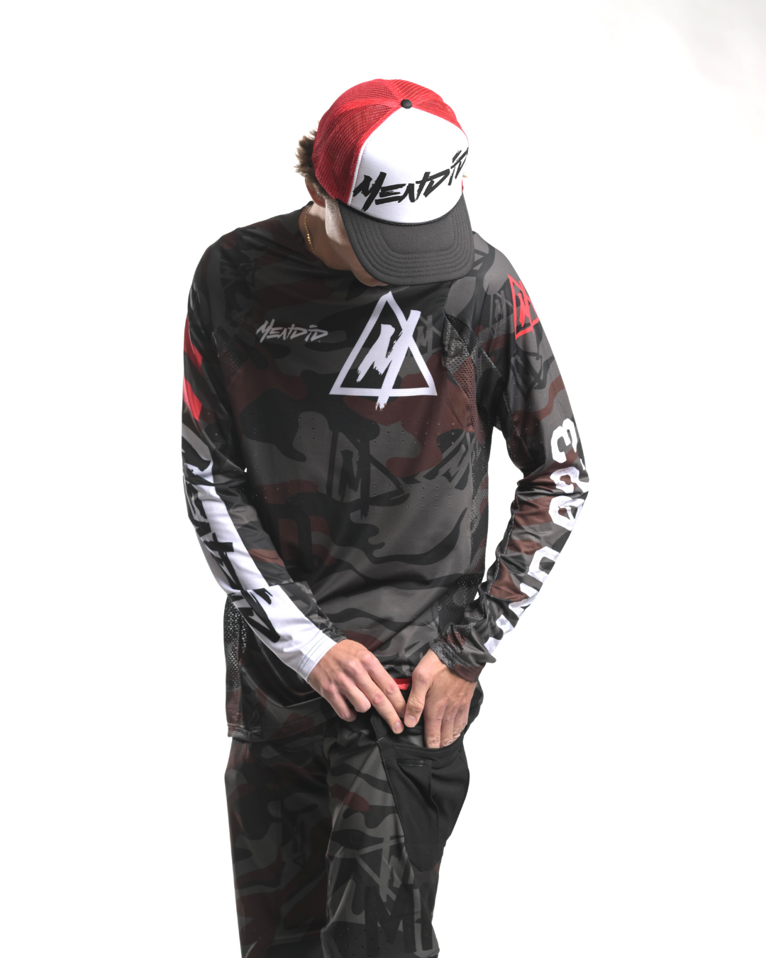 FLEET CAMO MOTOCROSS PANTS - MENDID