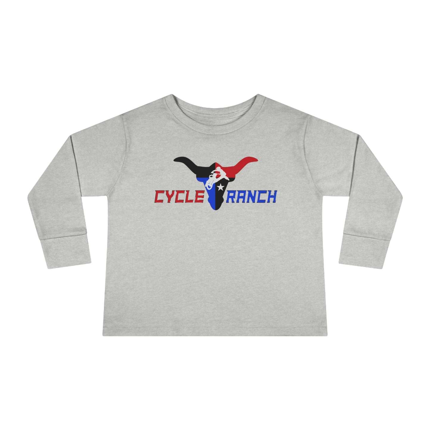 Cycle Ranch - Toddler Long Sleeve Tee