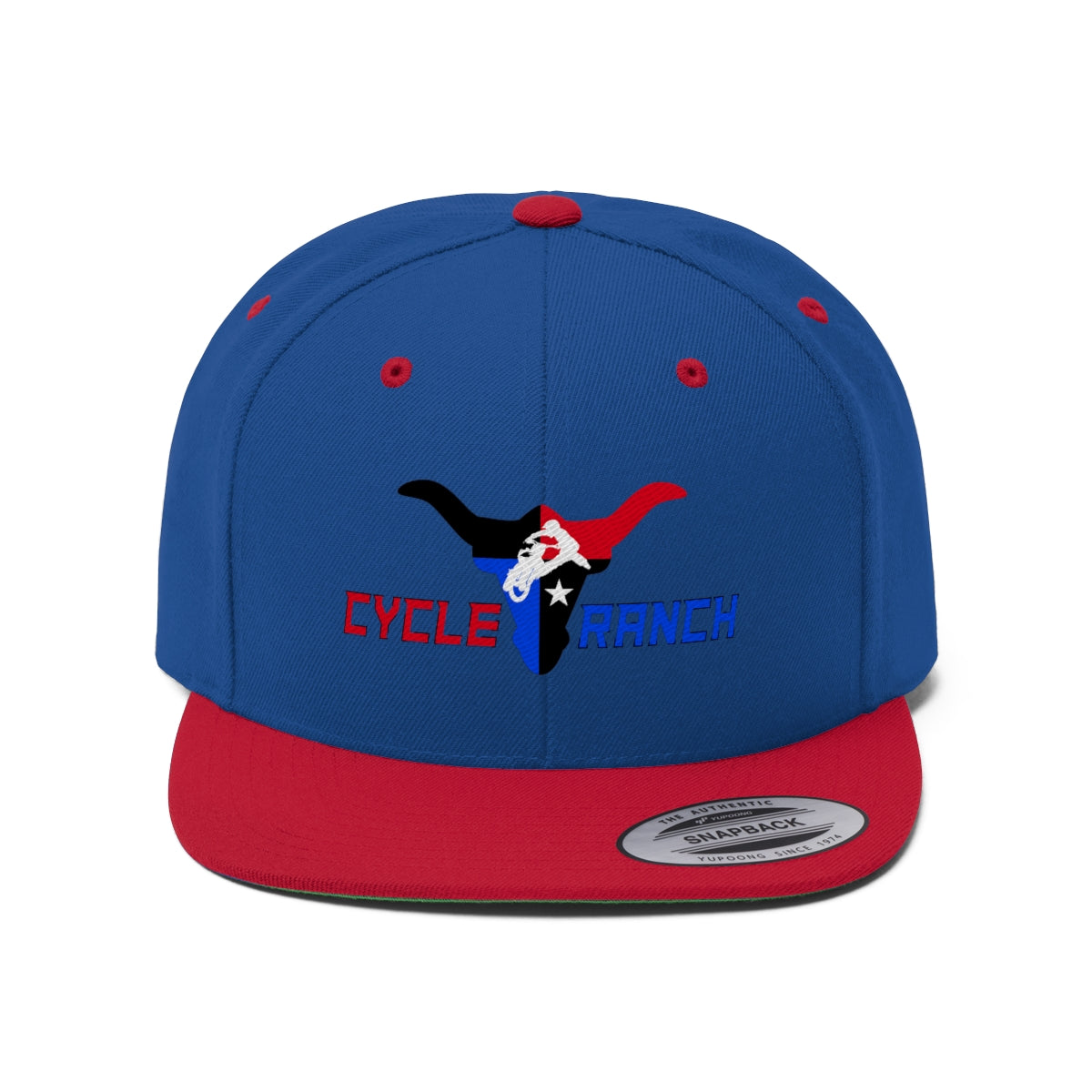 Cycle Ranch Flat Bill Hat