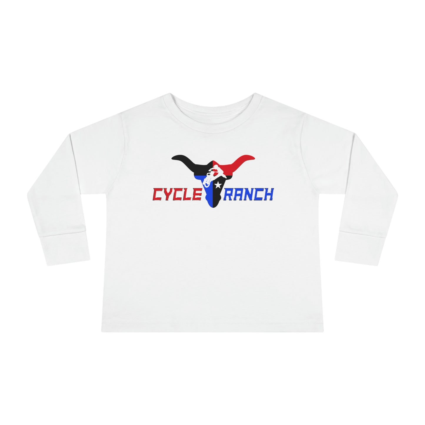 Cycle Ranch - Toddler Long Sleeve Tee