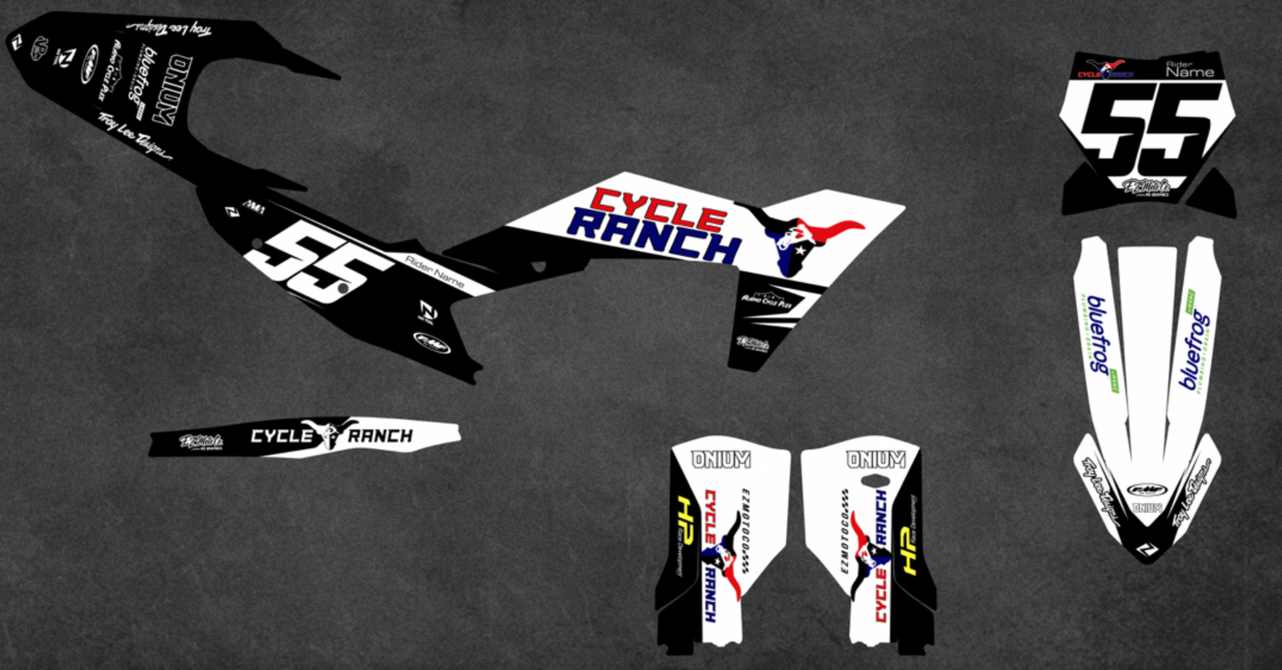 CYCLE RANCH MOTOCROSS GRAPHICS