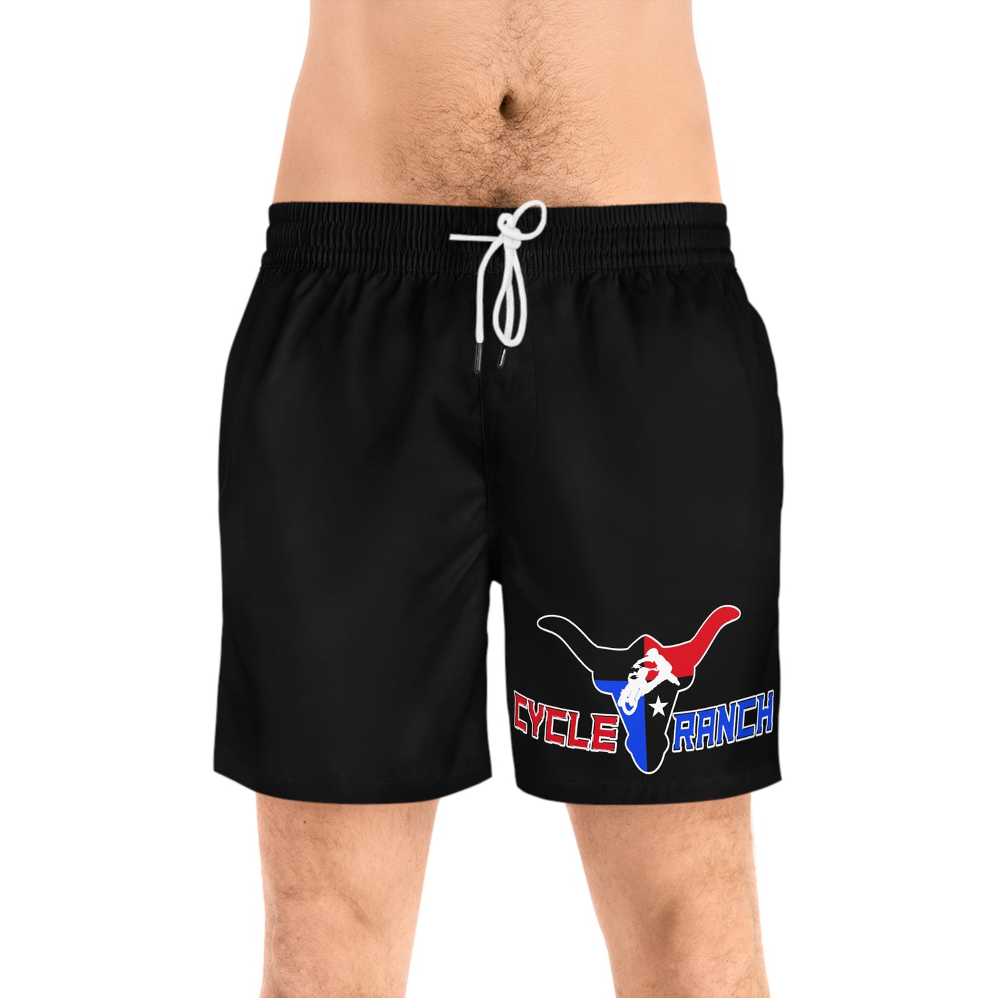 Men's Mid-Length Swim Shorts (AOP)