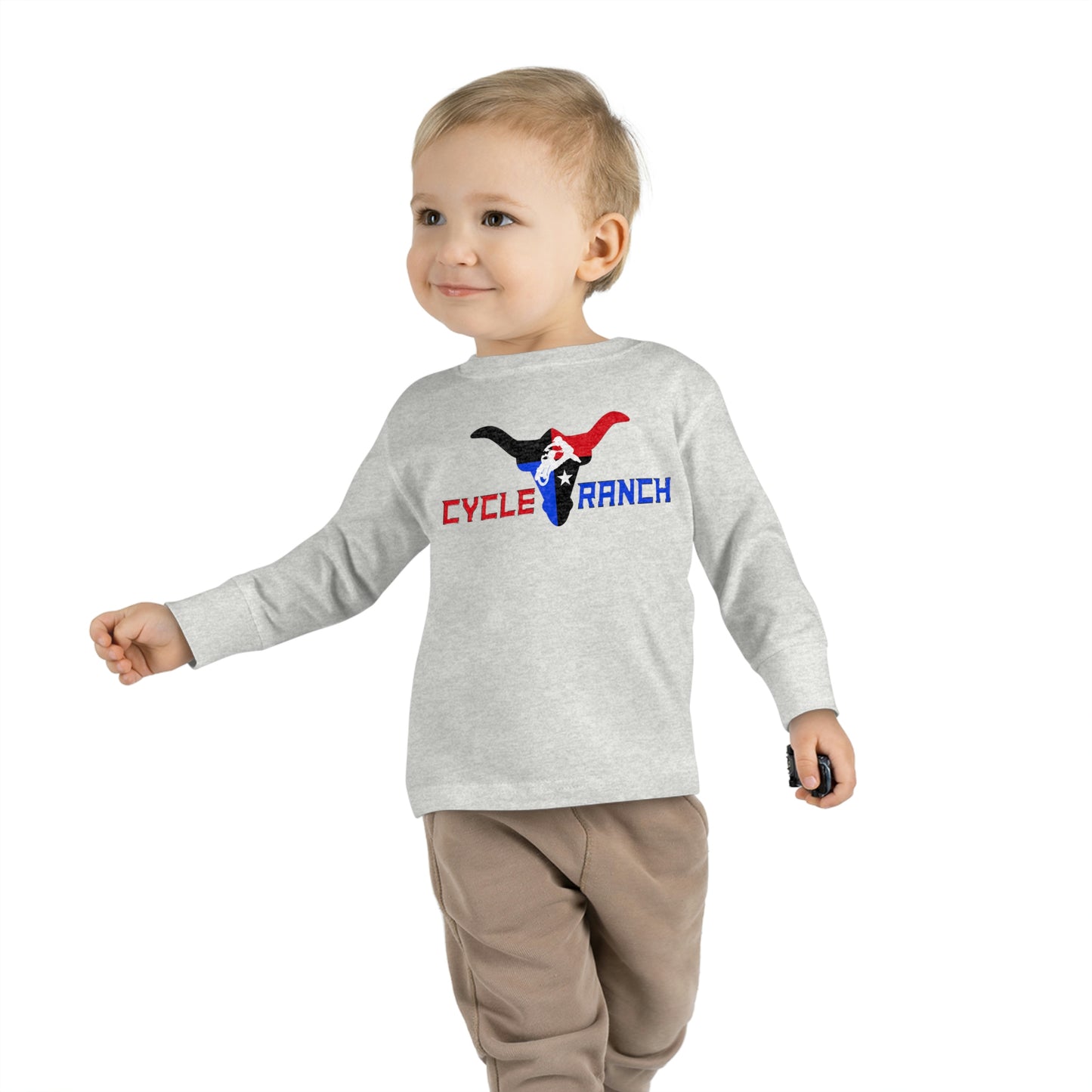 Cycle Ranch - Toddler Long Sleeve Tee