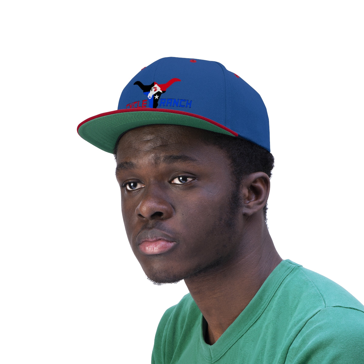 CYCLE RANCH MOTOCROSS FLAT BILL HAT