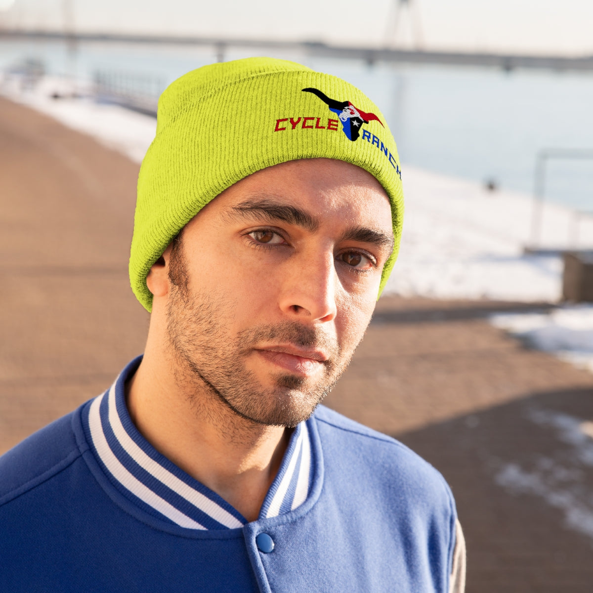 Cycle Ranch Knit Beanie