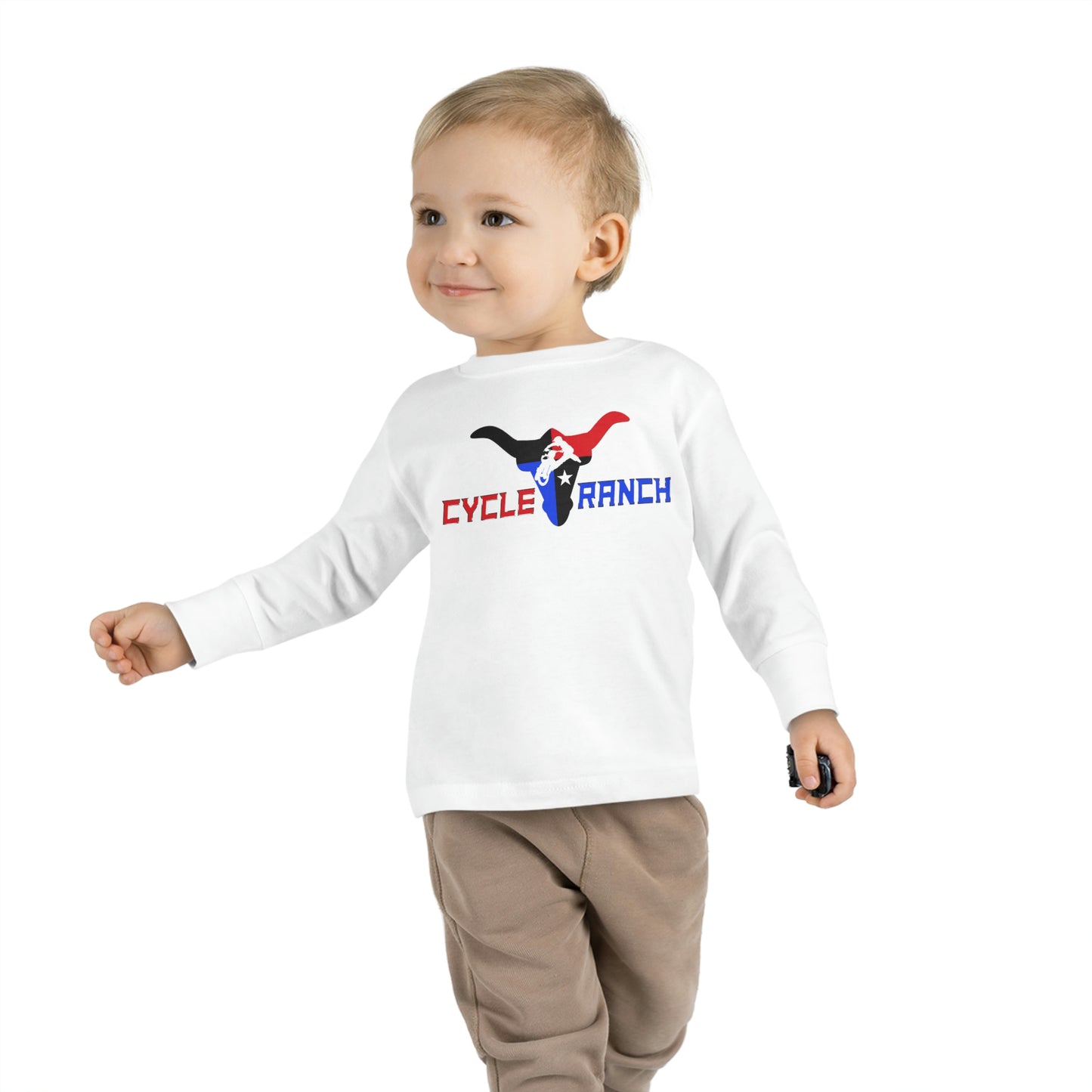 Cycle Ranch - Toddler Long Sleeve Tee