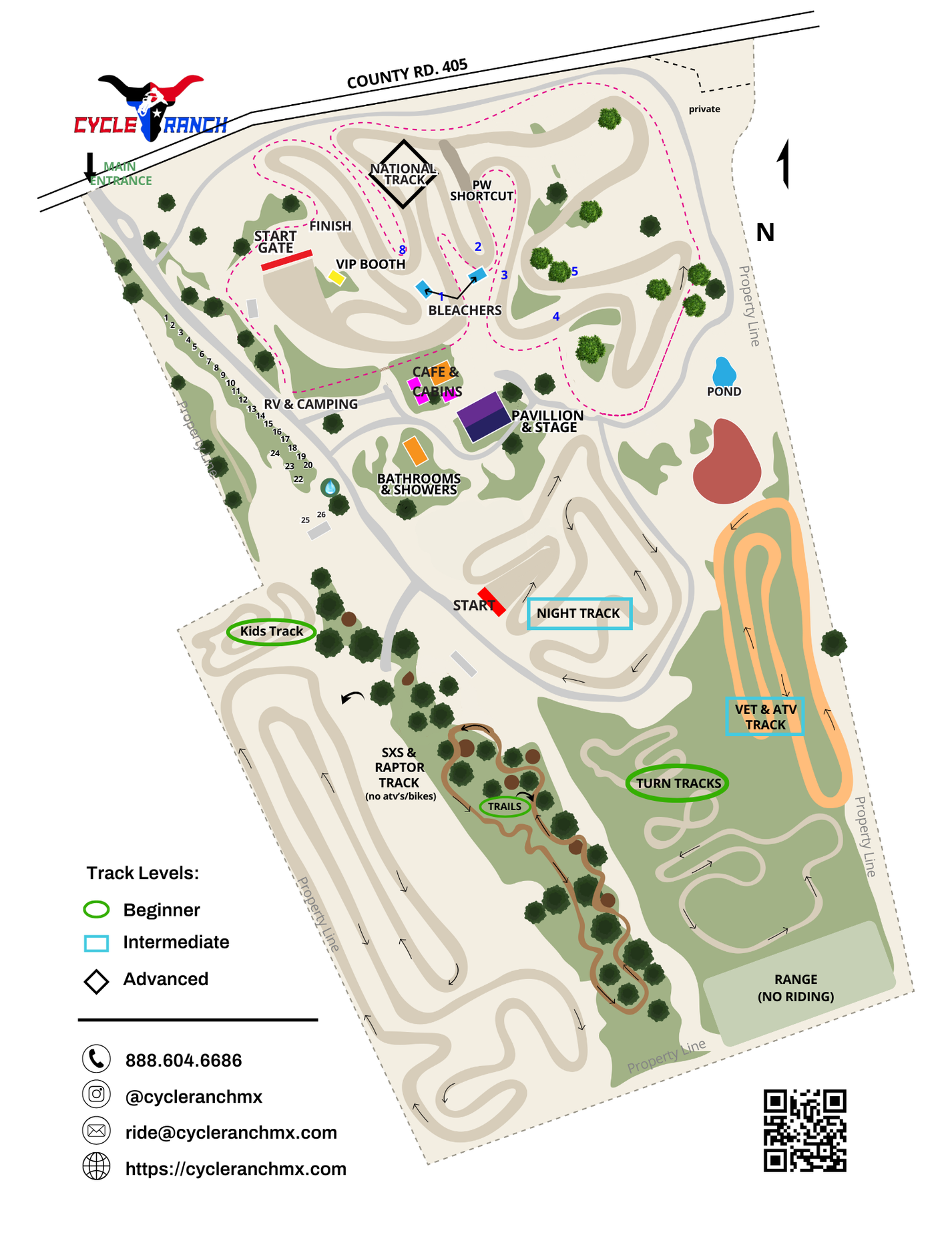 BOOK MOTOCROSS RIDING & ADMISSION - DAILY – Cycle Ranch