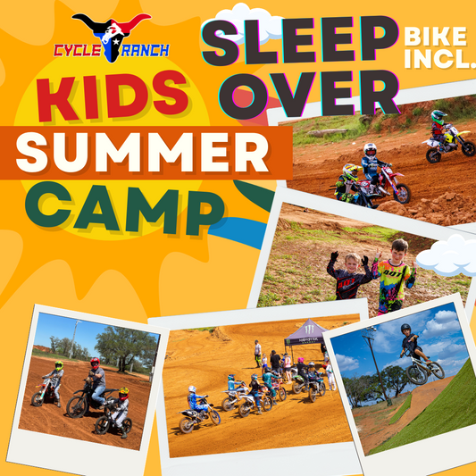 Beginner Motocross & Dirt Bike Summer Camps (Over Night Camp)