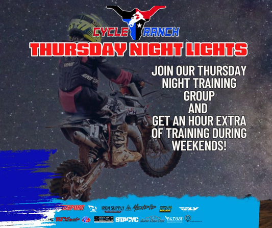 THURSDAY NIGHT GROUP MOTOCROSS TRAINING