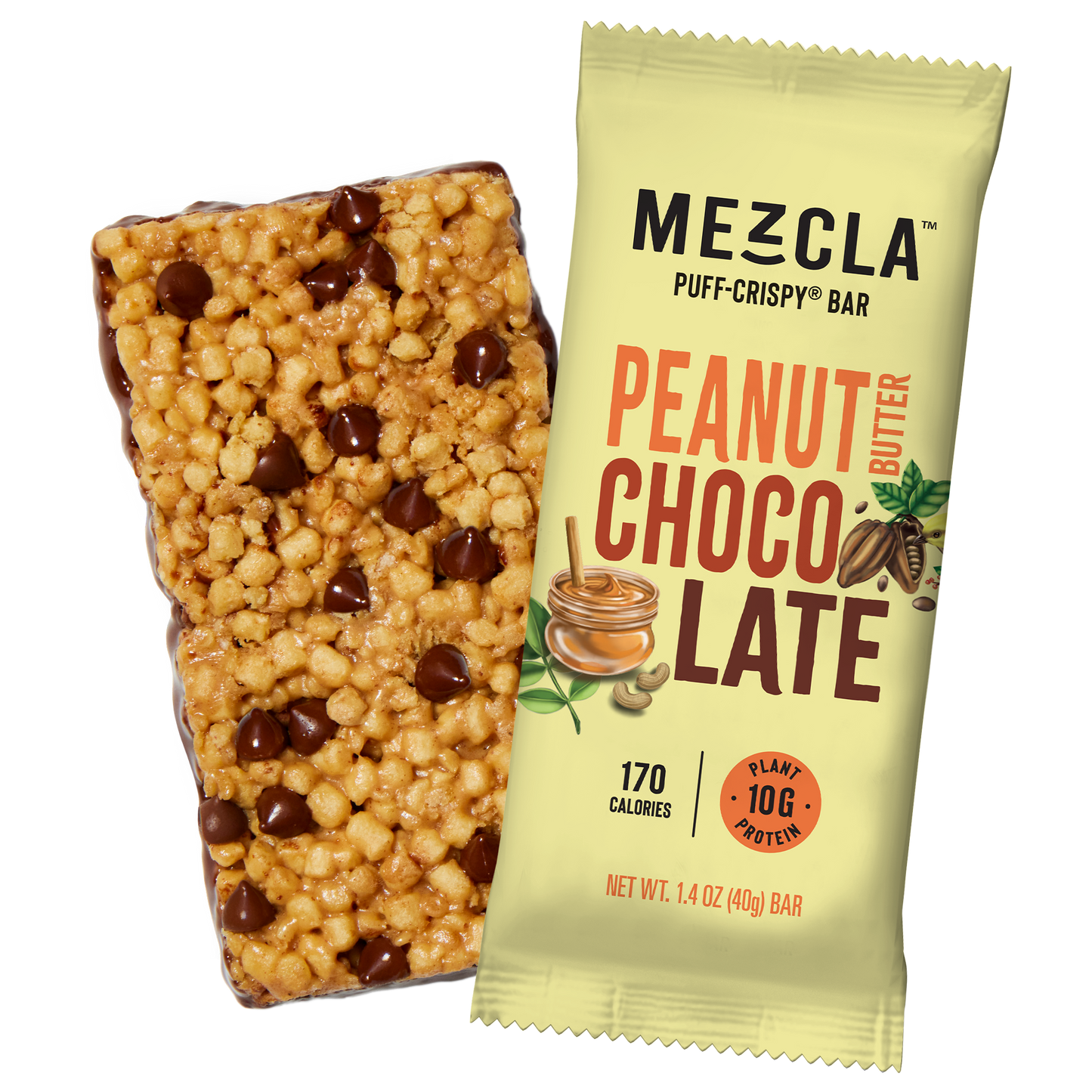 Mezcla Peanut Butter Chocolate Protein Bar
