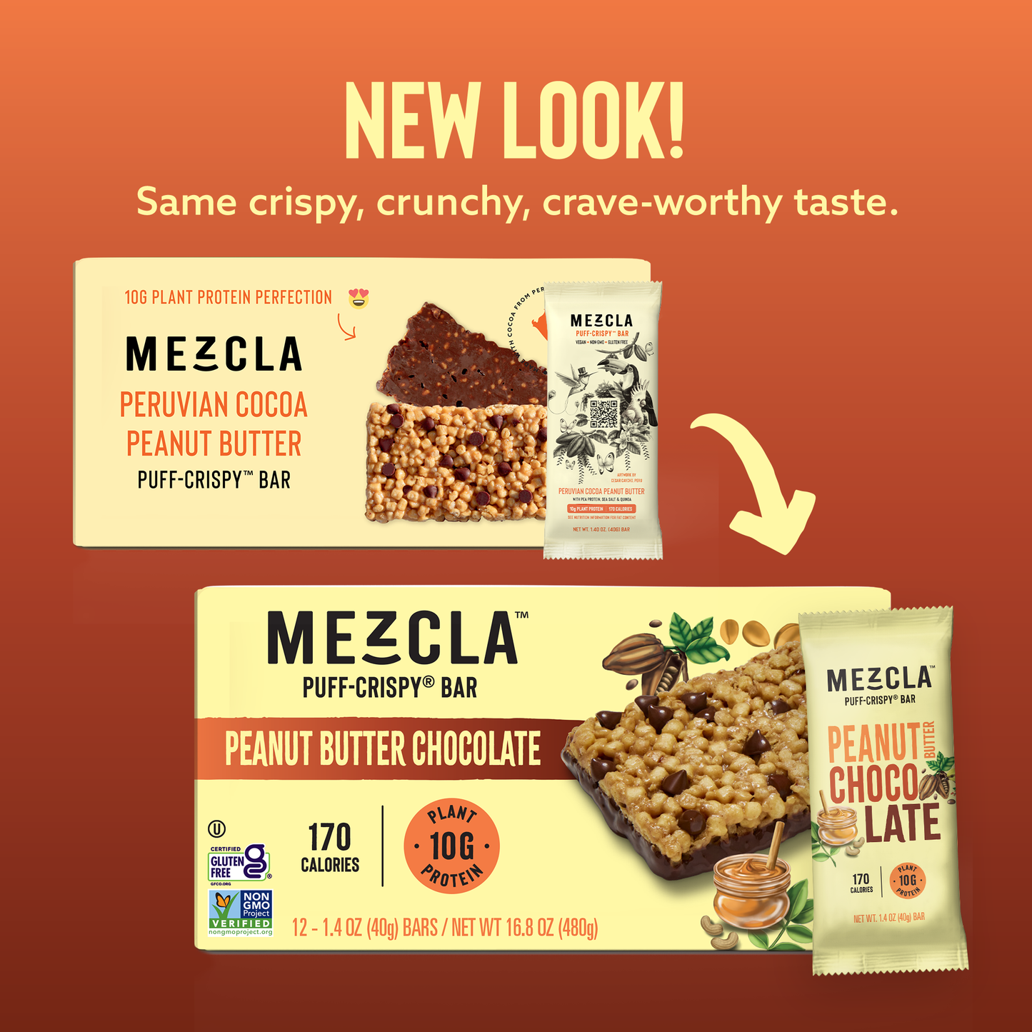 Mezcla Peanut Butter Chocolate Protein Bar