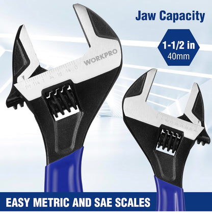 LARGE 12” CRESCENT WRENCH | WORKPRO