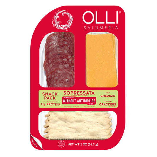 Olli Sopressata & Cheddar Snack Pack