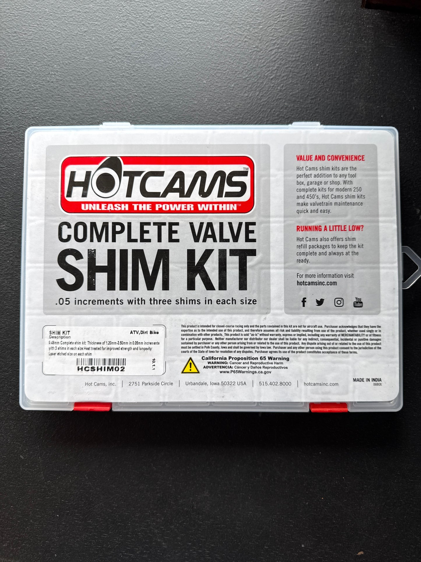 SHIM KIT | HOTCAMS