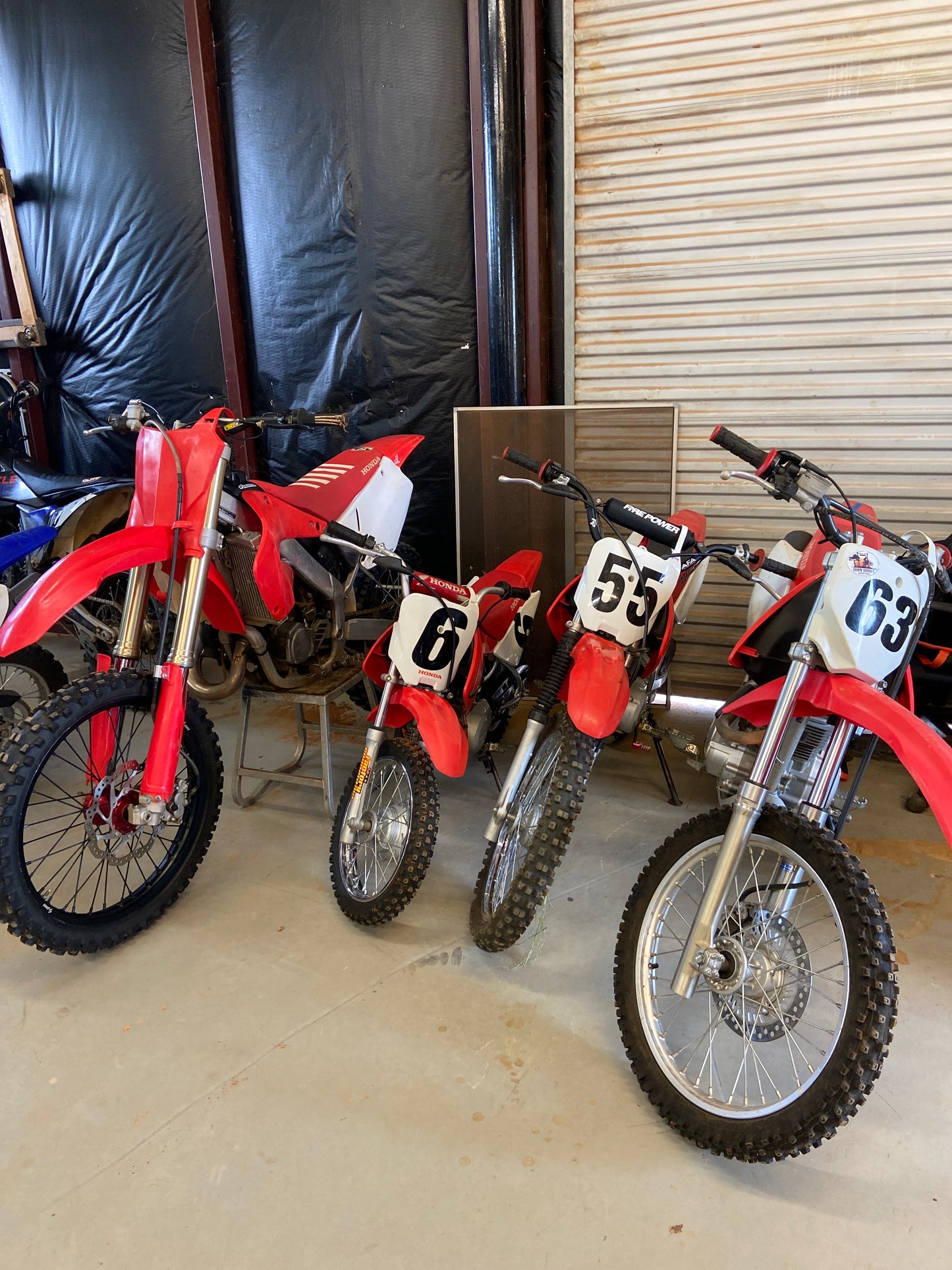 SHORT TERM DIRT BIKE & TRAILER STORAGE