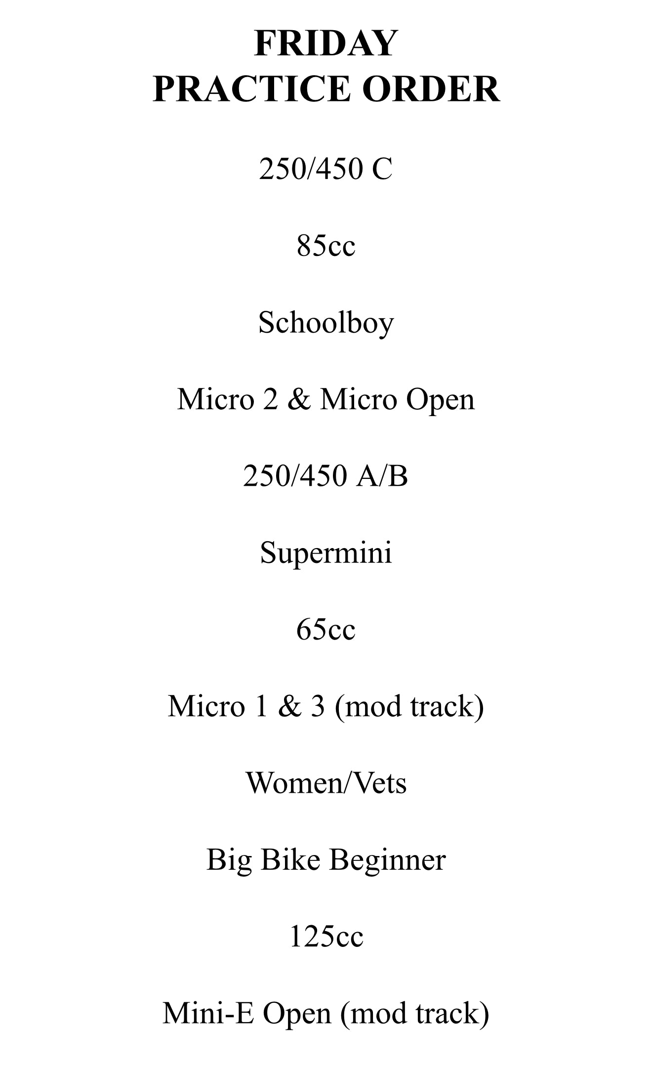 TEXAS WINTER SERIES - JANUARY 23RD-25TH 2026