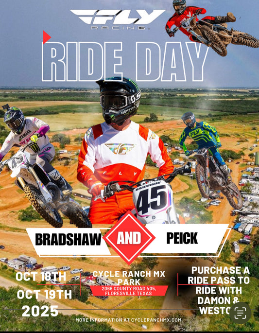 Fly Racing Ride Day with Damon Bradshaw & Weston Peick