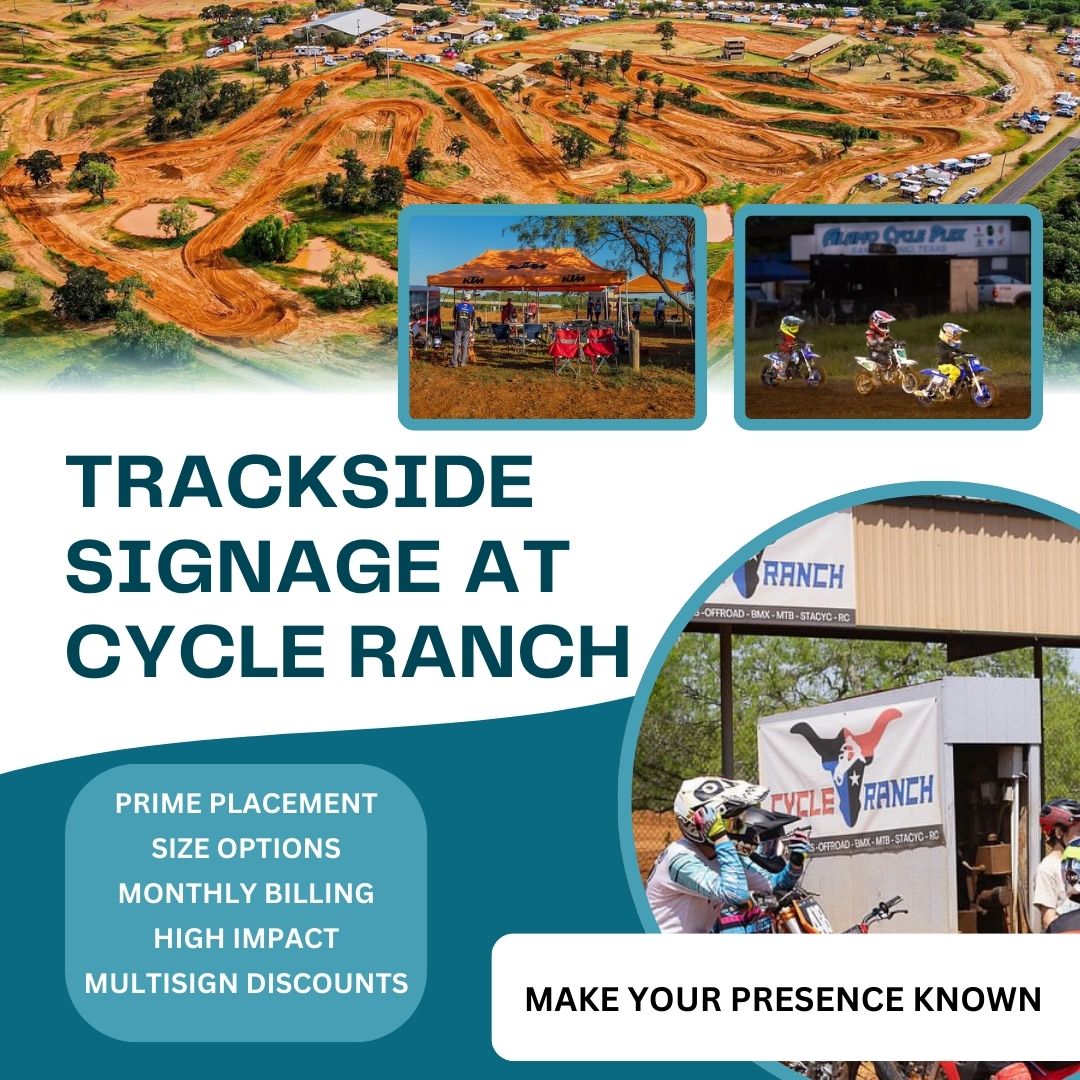 TRACK SPONSORSHIP - SIGNAGE