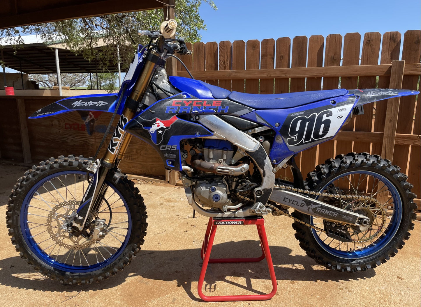 YAMAHA YZ450 A KIT SUSPENSION MOTOCROSS DIRT BIKE FOR RENT