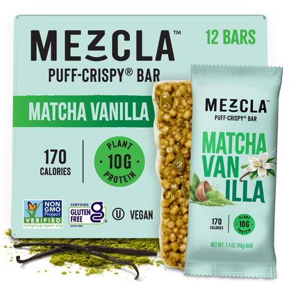 Mezcla Matcha Vanilla Protein Bar