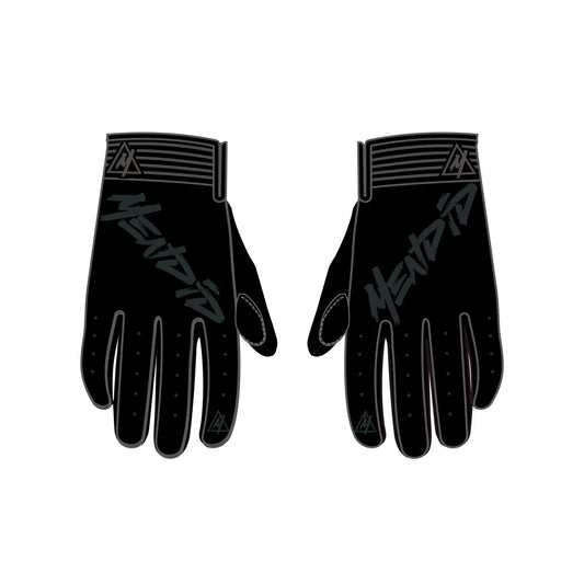 BLACK OUT MOTOCROSS GLOVES - MENDID