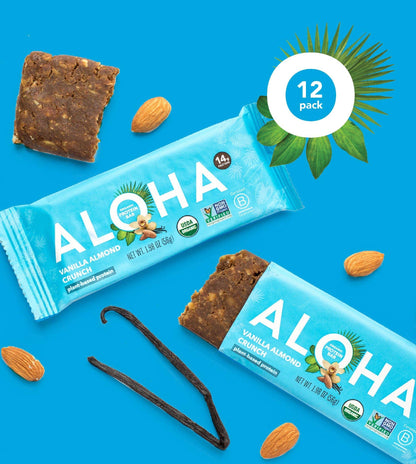Vanilla Almond Crunch Protein Bar | ALOHA