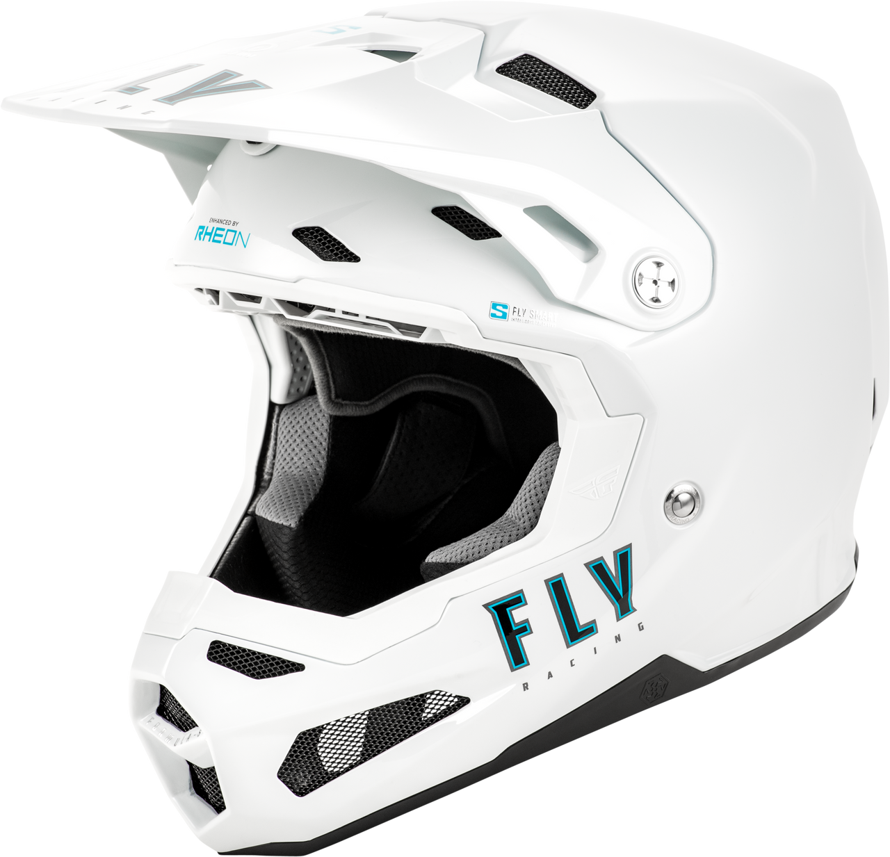 Formula S Carbon Solid Helmet White Sm