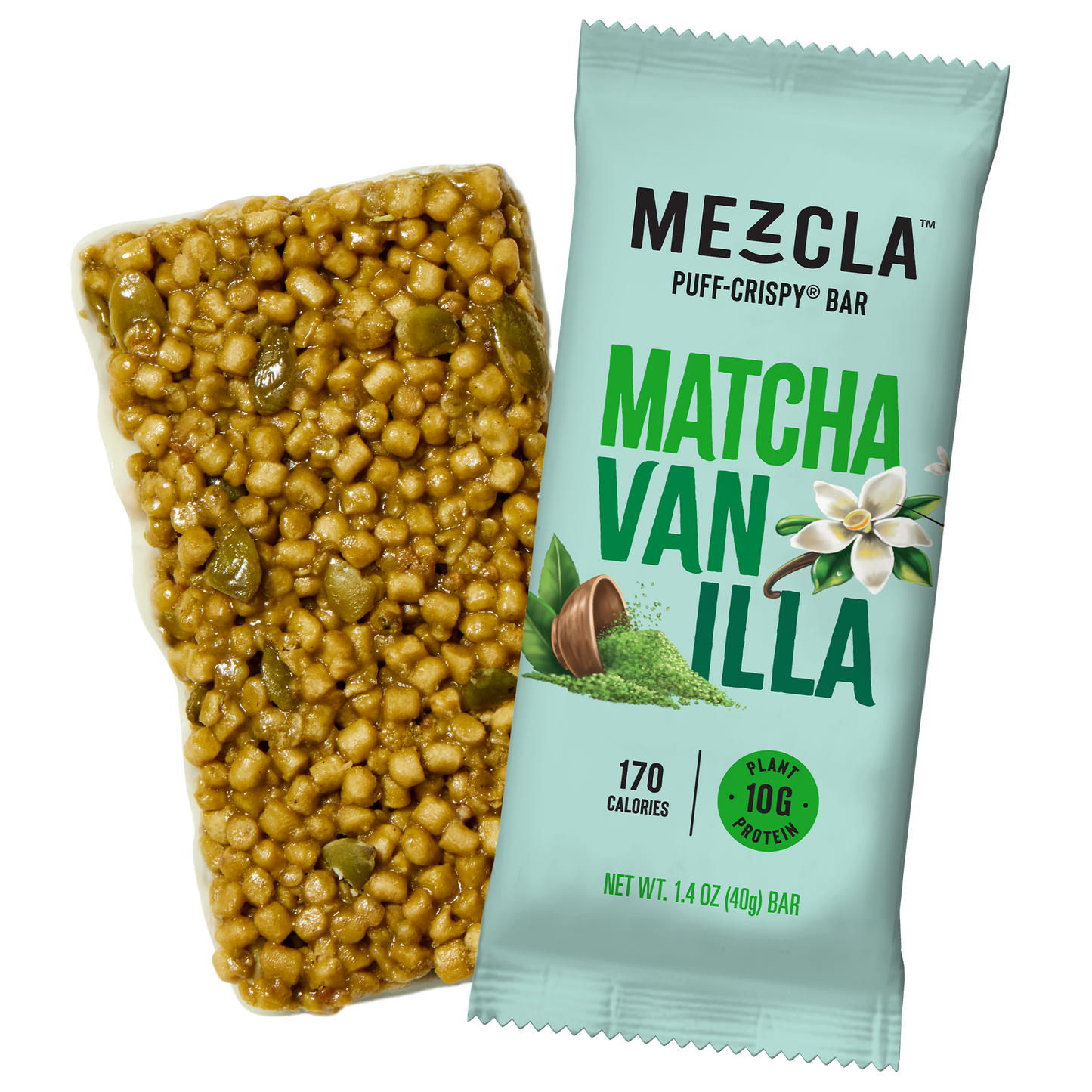 Mezcla Matcha Vanilla Protein Bar