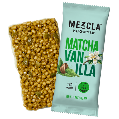 Mezcla Matcha Vanilla Protein Bar