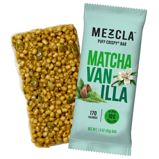 Mezcla Matcha Vanilla Protein Bar