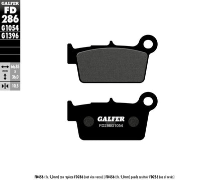 BRAKE PADS FOR DIRT BIKES