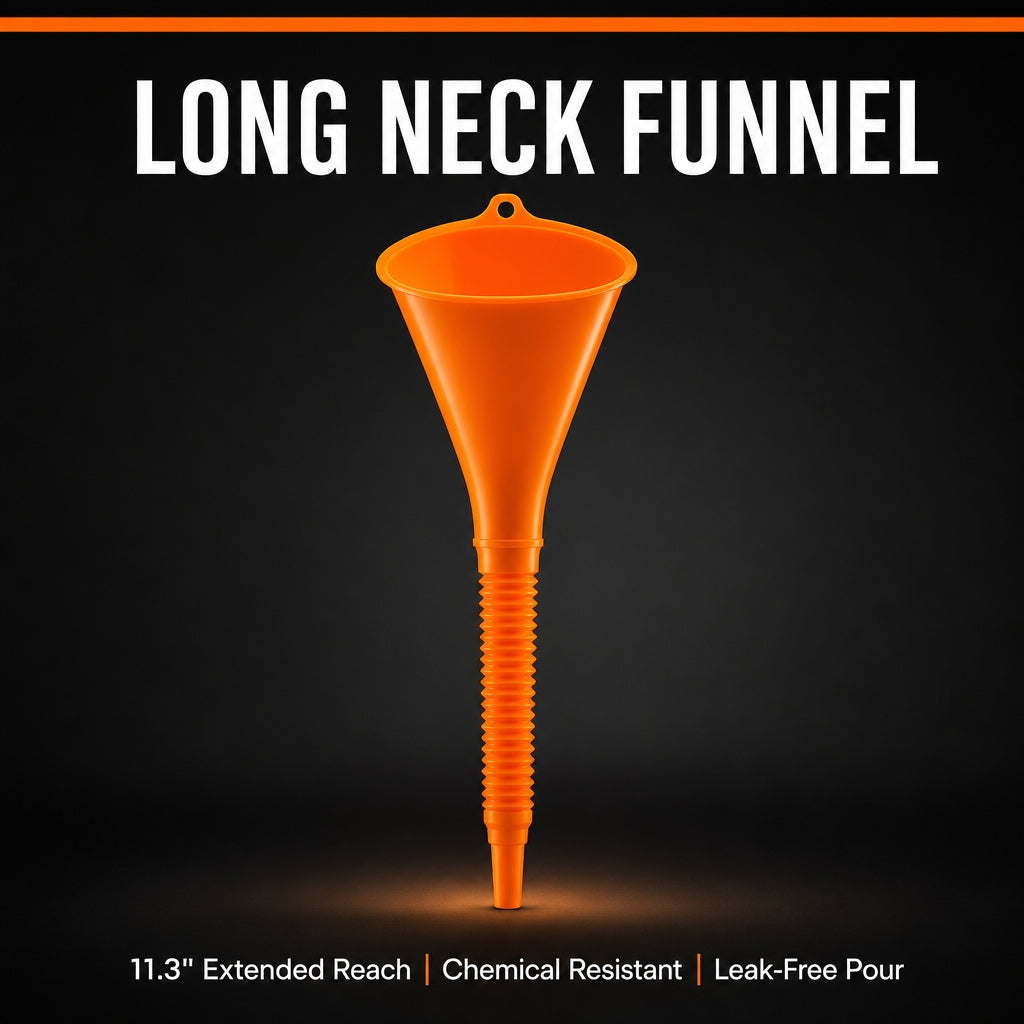 Long Neck Oil Funnel
