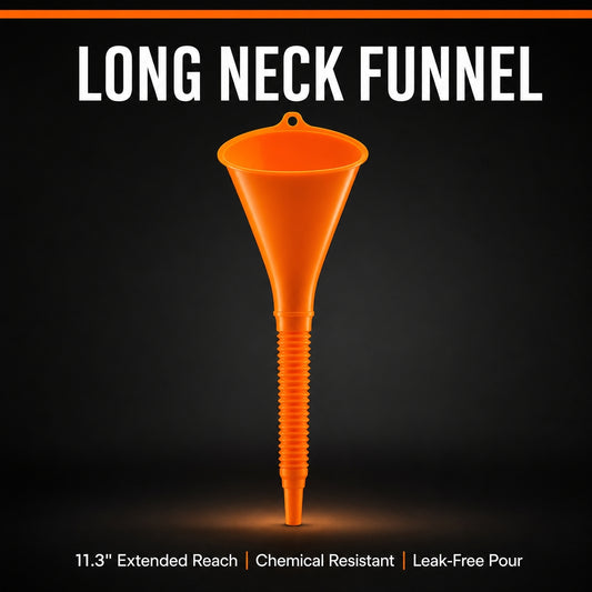 Long Neck Oil Funnel