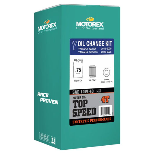 OIL CHANGE KIT | YAM | KAW | HON | MOTOREX TOP SPEED