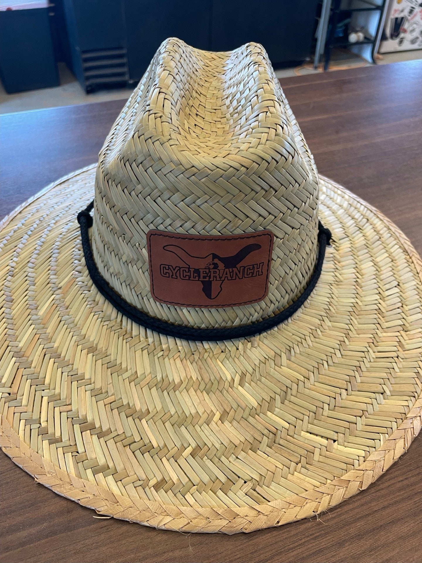 STRAW HAT | CYCLE RANCH LOGO