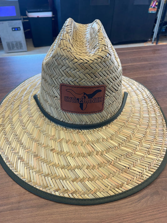 STRAW HAT | CYCLE RANCH LOGO